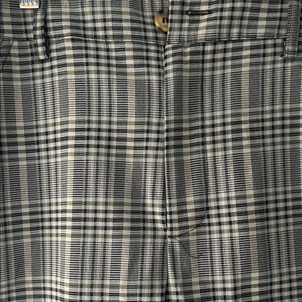 Tilly's Women's Plaid Trousers - Black and White - Picture 2 of 6
